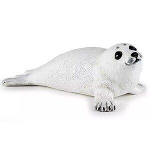 Baby Seal Sea‎ Life Figure - Hand Painted & Collectible Toy Figurine - NEW Papo